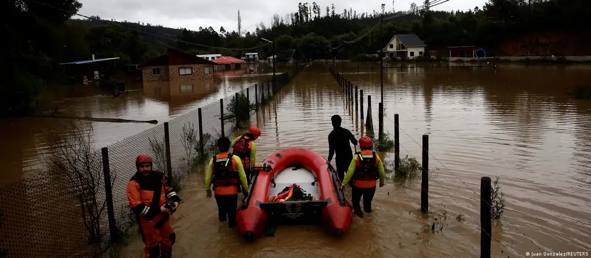 En este momento estás viendo Chile bajo alerta máxima por devastadoras lluvias