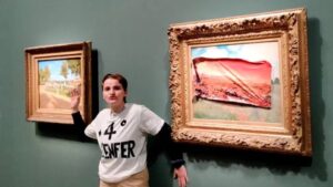 Lee más sobre el artículo Activista ecologista detenida por intervenir cuadro de Monet en el Museo de Orsay