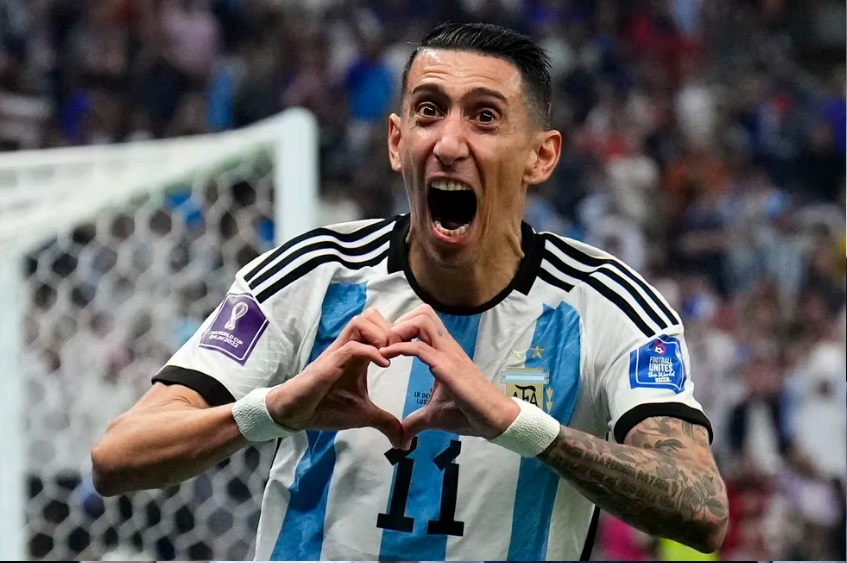 En este momento estás viendo Emotivo homenaje a Di María antes de su despedida en la Copa América