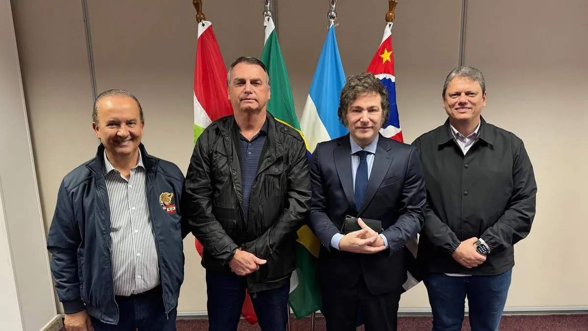 En este momento estás viendo Milei defiende a Bolsonaro y arremete contra Bolivia en polémico discurso