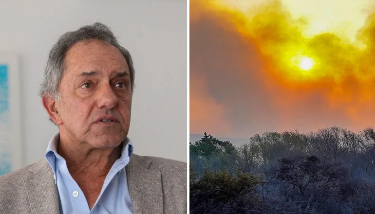 En este momento estás viendo Diputados: UP pide que se cite a Scioli para que dé explicaciones por los incendios en Córdoba