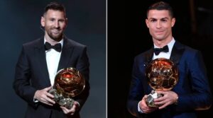 Lee más sobre el artículo Nostalgia y cambio: Messi y Ronaldo ausentes en la lista del Balón de Oro 2024