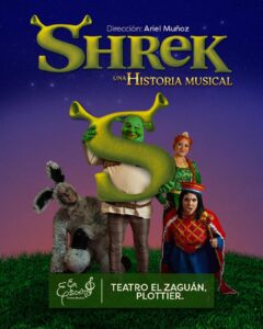Lee más sobre el artículo Ariel Muñoz: Gran estreno de «Shrek, el Musical» este fin de semana en Plottier