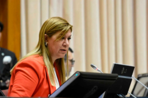 Lee más sobre el artículo Habilitan proyecto para declarar la inhabilidad moral y separación del cargo de Gloria Ruiz