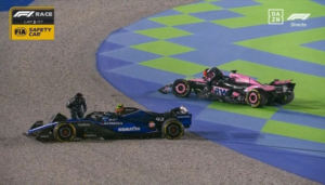 Lee más sobre el artículo Franco Colapinto sufre un choque y queda fuera de competencia en Qatar