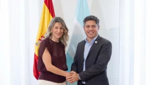 Lee más sobre el artículo Desde Madrid, Kicillof pidió una alianza contra la nueva derecha global