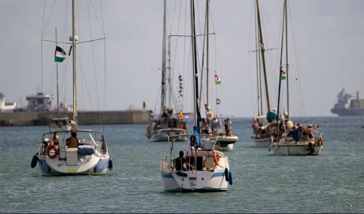 Una flotilla vuelve a desafiar el silencio sobre Gaza