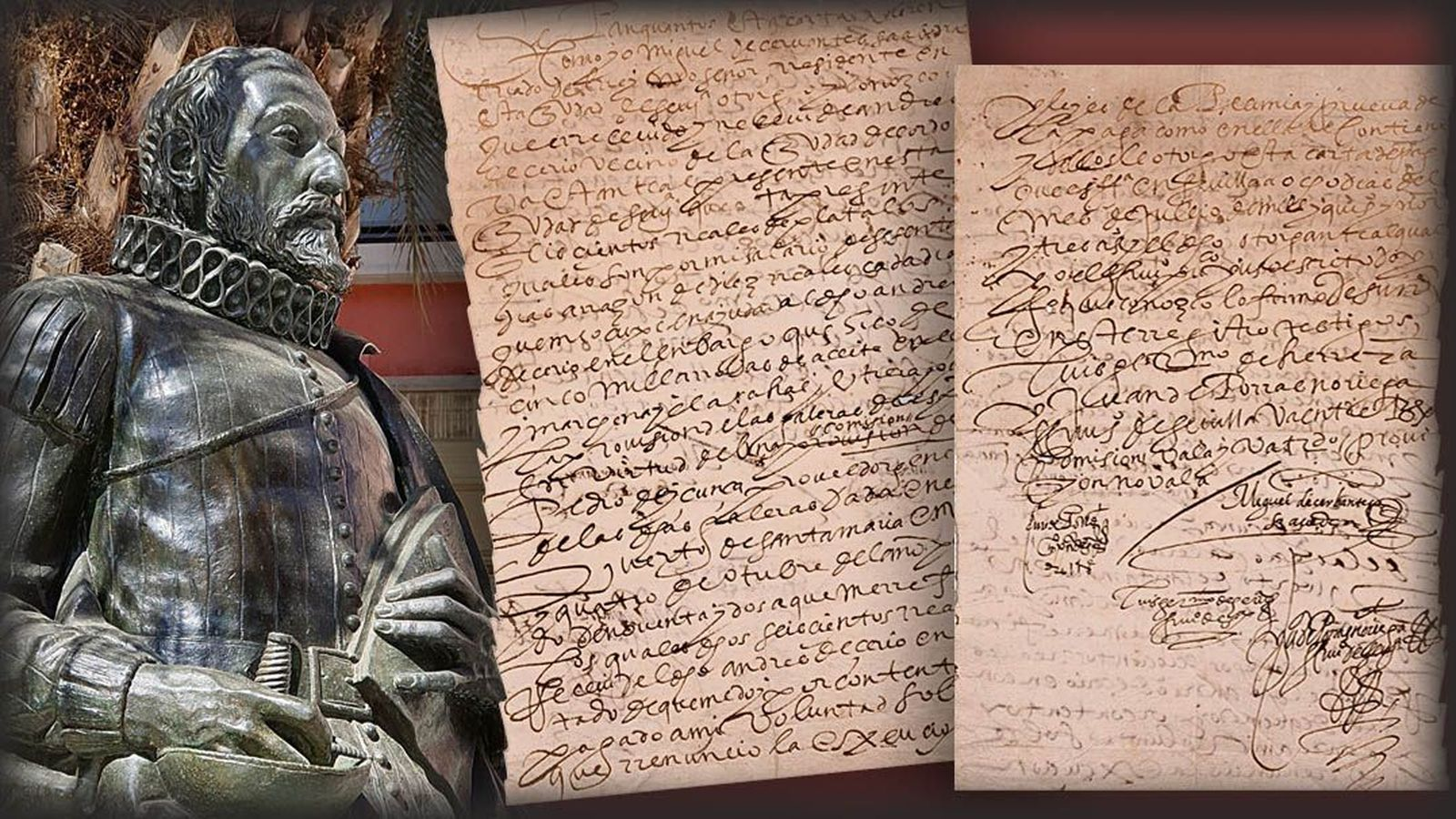 Una carta firmada por Cervantes volverá a escena más de cuatro siglos después