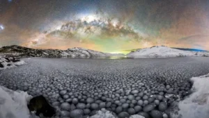 Lee más sobre el artículo Una fotógrafa captó un impactante fenómeno astronómico en Copahue y las imágenes se volvieron virales