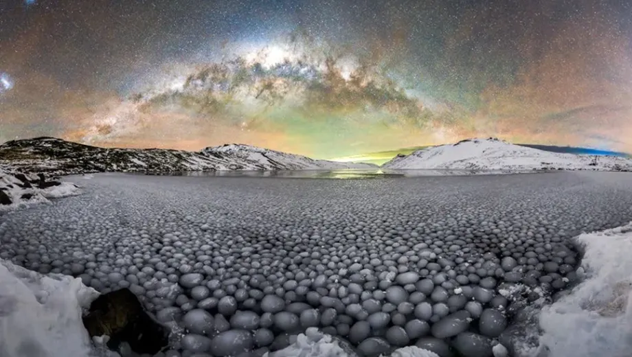 Una fotógrafa captó un impactante fenómeno astronómico en Copahue y las imágenes se volvieron virales
