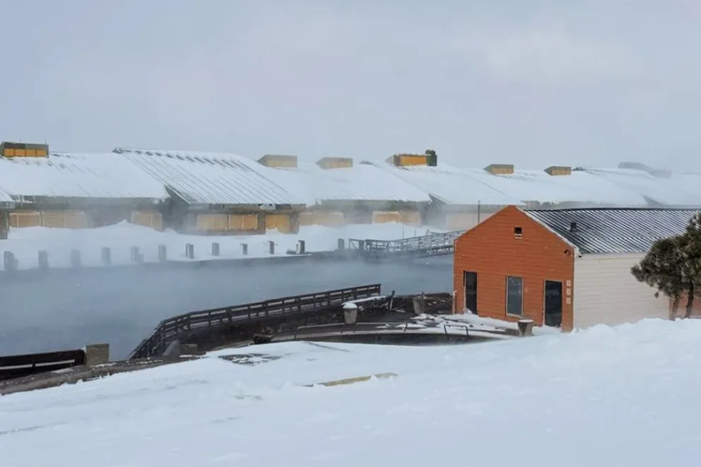 Copahue inaugura una nueva temporada de Termas Nieve para disfrutar del invierno patagónico