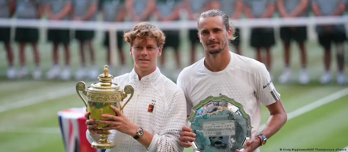 Sinner venció a Zverev y conquistó su segundo Wimbledon consecutivo