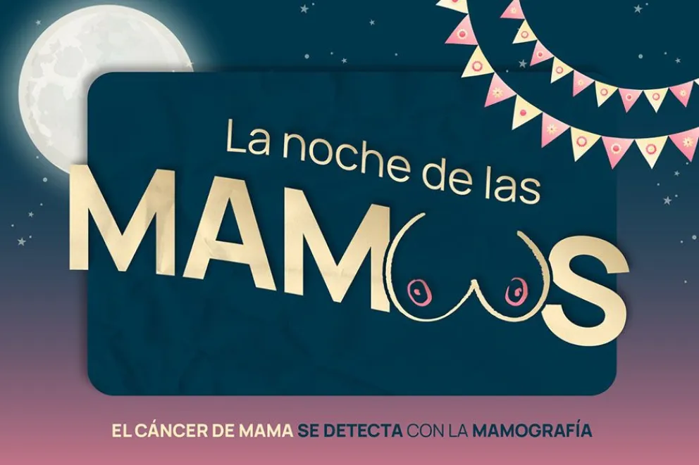 Se viene la tercera edición de la Noche de las MAMOs para promover la prevención del cáncer de mama