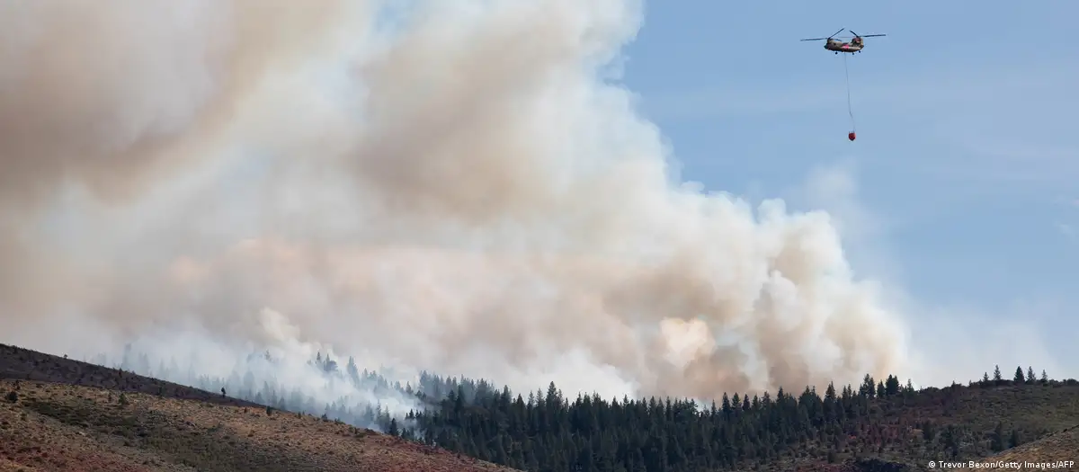 Más de 40.000 personas evacuadas por un incendio forestal en Estados Unidos