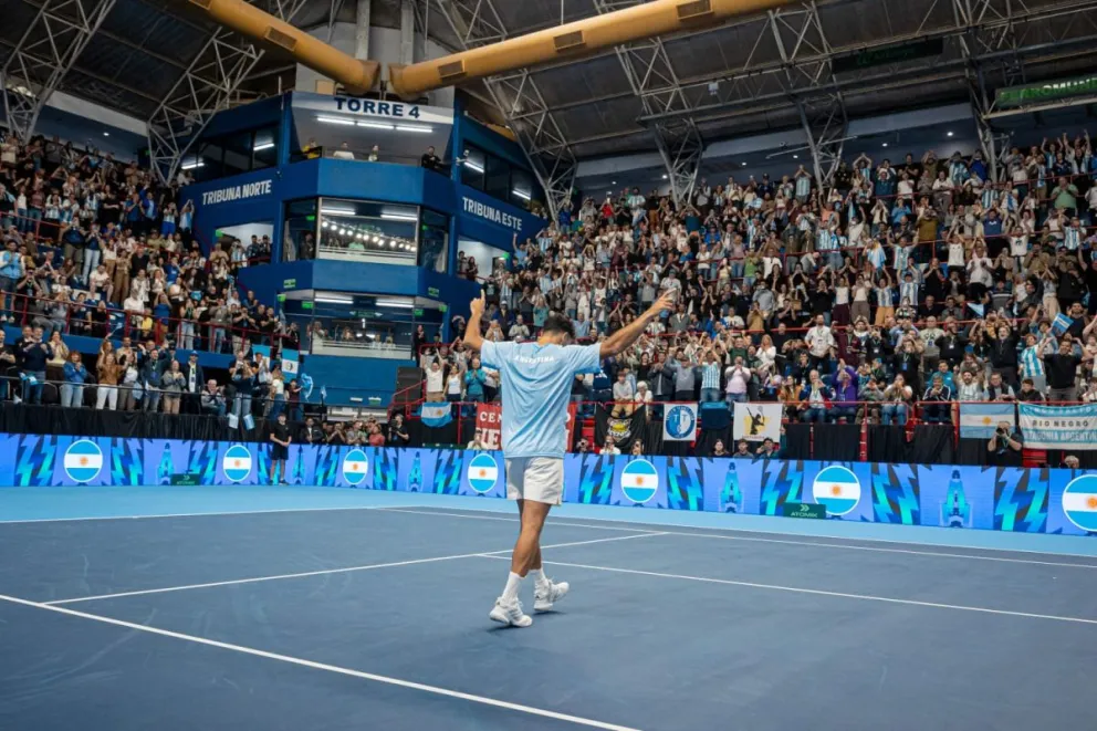 Histórico en el Ruca Che: Argentina alcanzó las 100 victorias en la Copa Davis