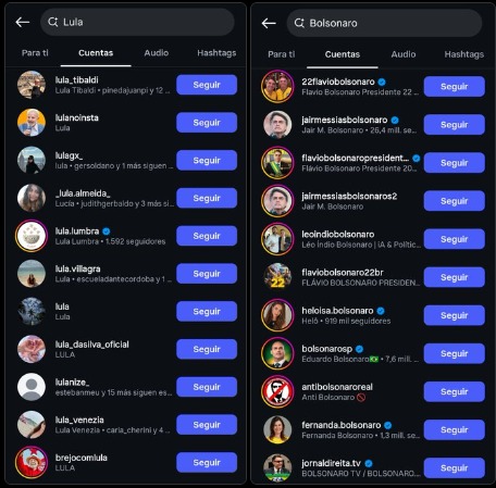 En este momento estás viendo Una búsqueda en Instagram vuelve a encender el debate sobre la visibilidad política