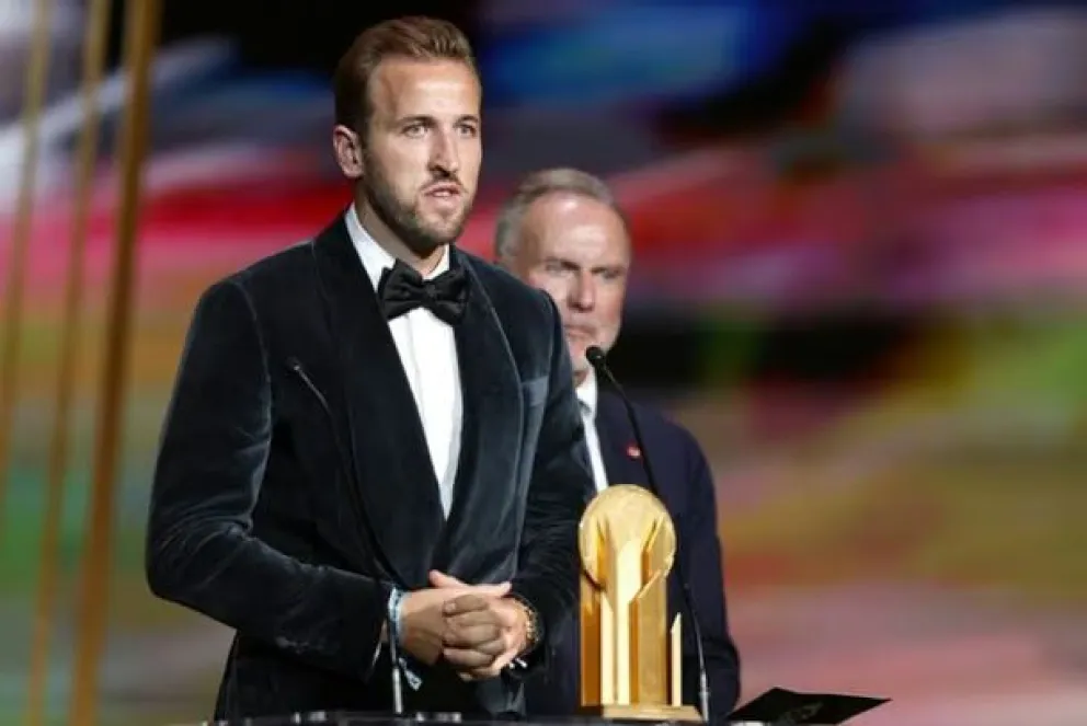 Harry Kane conquistó el Balón de Oro 2026 y dejó atrás a Mbappé y Lamine Yamal